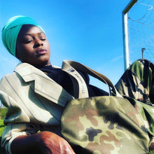 Load image into Gallery viewer, Military Handbag “Stop Violence “
