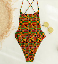 Load image into Gallery viewer, Kita Swimsuit African print

