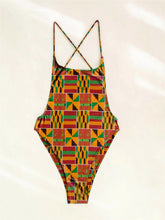 Afbeelding in Gallery-weergave laden, Kita Swimsuit African print
