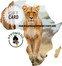 Load image into Gallery viewer, AfroMoodBelgium Gift card
